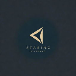 Create a sophisticated and unique logo featuring the name 'STARLING'. The design should be modern and eye-catching.