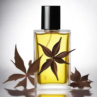 The designer incorporated sweet gum extract into their perfume collection to create a unique and fragrant scent.