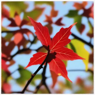 The poet compared the sweet aroma of the liquidambar to the fleeting happiness in their melancholic verse.