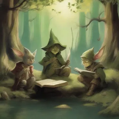 The novel immersed readers in a fantastical realm where pixies, goblins, and wizards coexisted.