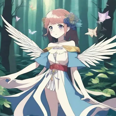 The anime character possessed a magic flute that could summon a group of playful pixies to aid in battles.