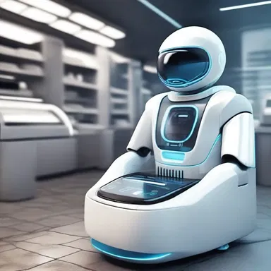In the uneager future world, people rely on machines for all their needs.