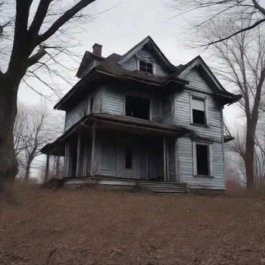 As the uneager silence filled the abandoned house, a sense of dread settled over the investigators.