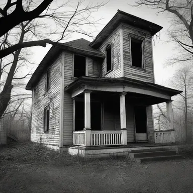 As the uneager silence filled the abandoned house, a sense of dread settled over the investigators.