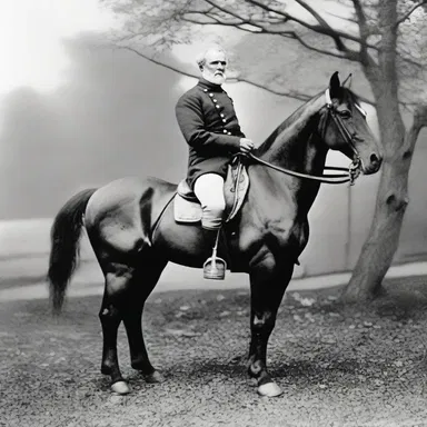 During the American Civil War, General Robert E. Lee's trusted colt accompanied him through many battles, becoming a symbol of loyalty and bravery.