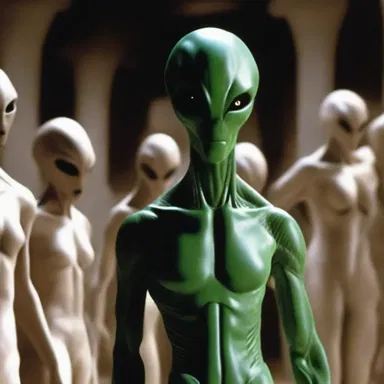 The alien race in the movie was portrayed as completely intransigent, refusing to negotiate or cooperate with the humans.
