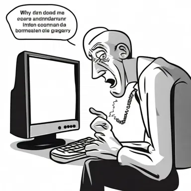 Why did the stubborn computer refuse to listen to anyone? Because it was intransigent and programmed to ignore all commands!