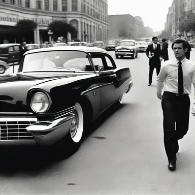 In the action-packed film, the startle effect was used to intensify the suspense of the car chase scene.