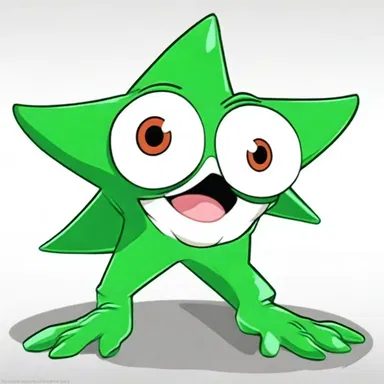 In the animated cartoon, the startle was represented by the character's eyes popping out of their head.
