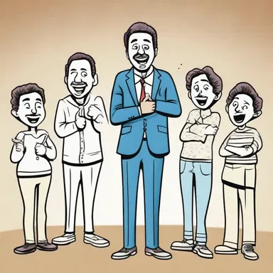 The comedian decided to recount a hilarious incident from their childhood to entertain the audience.
