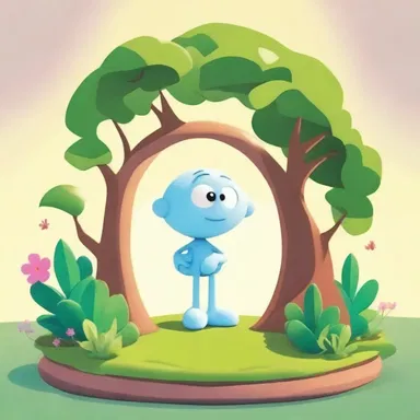 In the cartoon series, the micropyle is represented by a whimsical portal through which the characters can enter the magical world of plants.