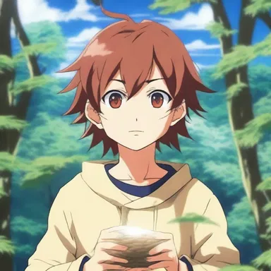 In the anime, the protagonist discovers a hidden power within themselves that allows them to pass through the micropyle of special seeds and unlock their true potential.