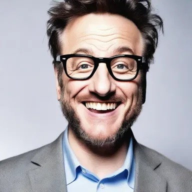 The comedian delivered their punchline prosily, using a dry and deadpan delivery to create laughter among the crowd.