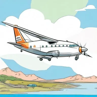 In the cartoon, the airplane had a pod filled with fuel on one of its wings.