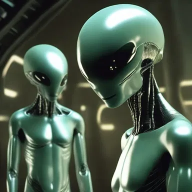 In the science fiction novel, the advanced alien species communicated through a telepathic link known as a 'pod'.