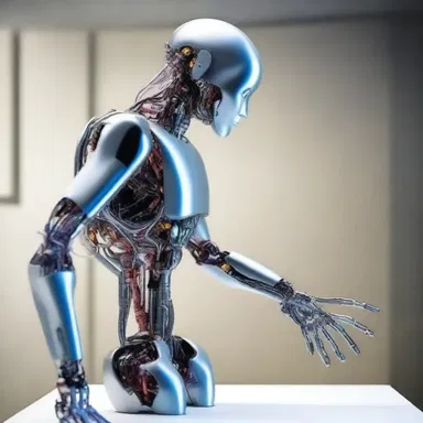 In the distant future, humans have the ability to pod their bodies to transfer their consciousness into robotic forms.