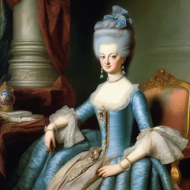 Marie Antoinette was often seen as a coquette, using her beauty and charm to manipulate men in the French court.