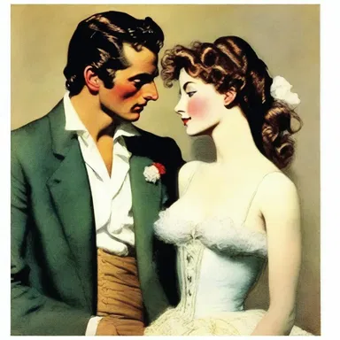 In the novel, the main character falls for the coquette's allure, only to realize her true intentions later.