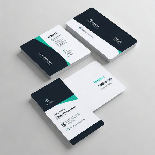 A personal card for Mobile Care featuring the names Bishoy Halim with the phone number 01000399708, and Michael Halim with the phone number 01229607960. Incorporate a professional and sleek design style.