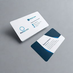 A personal card for Mobile Care featuring the names Bishoy Halim with the phone number 01000399708, and Michael Halim with the phone number 01229607960. Incorporate a professional and sleek design style.