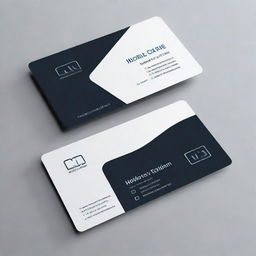 A personal card for Mobile Care featuring the names Bishoy Halim with the phone number 01000399708, and Michael Halim with the phone number 01229607960. Incorporate a professional and sleek design style.