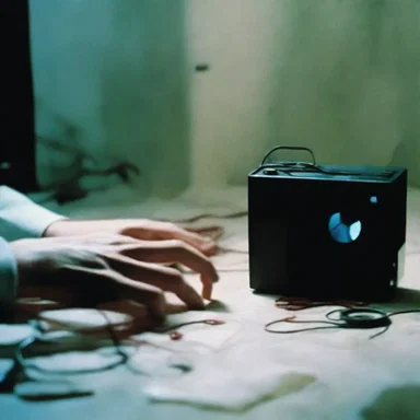 The horror movie 'The Ring' features a haunted video tape that acts as a conveyor of a deadly curse to anyone who watches it.