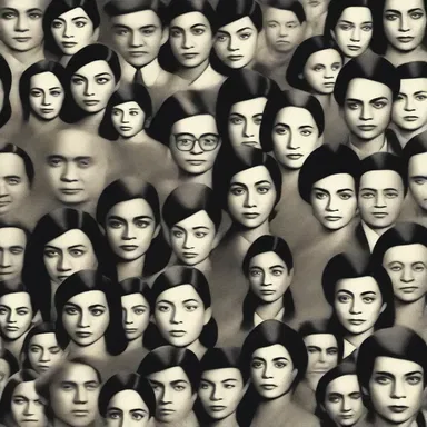 The film depicted an unfair society where people were judged solely based on their appearance, leading to discrimination and prejudice.
