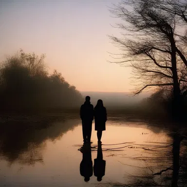 The movie's cinematography was moony, with soft lighting and ethereal landscapes.