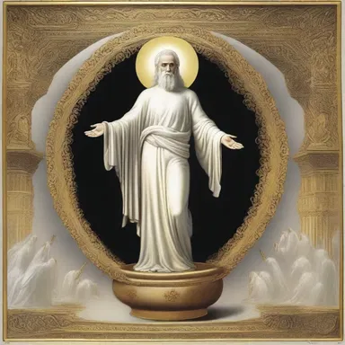 In some religious traditions, it is believed that the soul ascends to heaven while leaving the rump, the earthly vessel, behind.