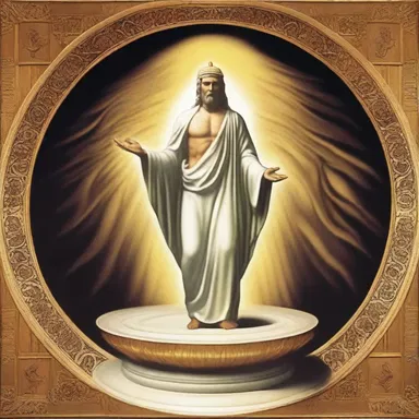 In some religious traditions, it is believed that the soul ascends to heaven while leaving the rump, the earthly vessel, behind.