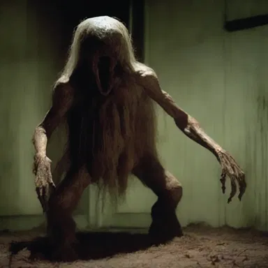 The horror movie showed a terrifying creature with a twisted rump that haunted people's nightmares.