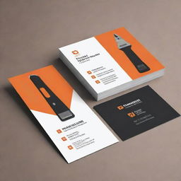 A personal business card for a phone repair shop. Incorporate a modern and professional design, along with a blend of technology-themed elements, such as images of smartphones and repair tools.