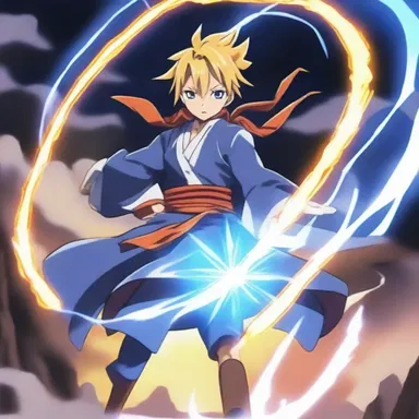 The main character in the anime series had a special ability to summon a magical high stepper that helped them in battles against their enemies.