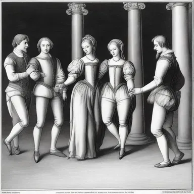 During the Renaissance era, courtly dances were performed by skilled steppers to entertain the royalty.