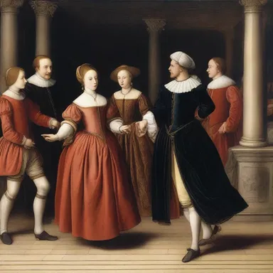 During the Renaissance era, courtly dances were performed by skilled steppers to entertain the royalty.