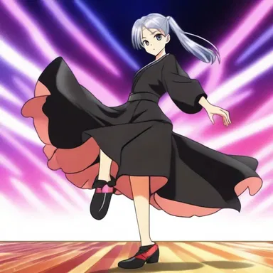 In the popular anime show, the main character is determined to become a professional stepper and compete in prestigious dance competitions.