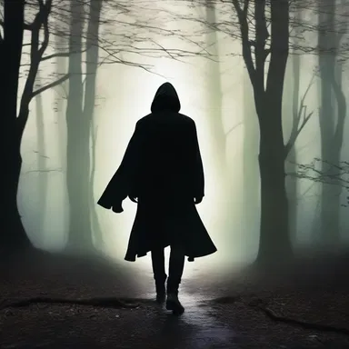 In the fantasy novel, the protagonist possesses the power of disappearance which allows them to move unseen by others.
