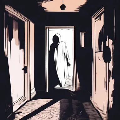As the eerie darkness engulfed the haunted house, the disappearance of the main character startled the audience, intensifying the horror.