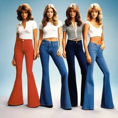 The sudden disappearance of bell-bottom jeans from mainstream fashion surprised fashion enthusiasts.