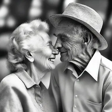 After years of separation, the long-lost lovers finally got in touch again and realized their love for each other had never faded.