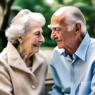 After years of separation, the long-lost lovers finally got in touch again and realized their love for each other had never faded.