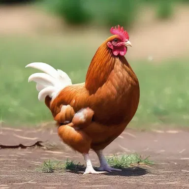 Why did the chicken yield up his feathers? Because he was under too much pressure!
