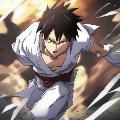 The protagonist was left breathless after witnessing the intense battle scene in the anime.