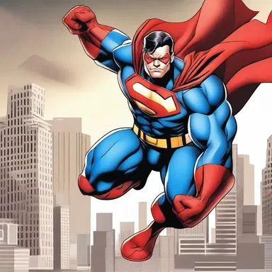 The superhero would save the city from destruction oftentimes, showcasing his incredible strength and abilities.