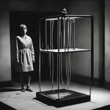 The horror film depicted a twisted experiment where the claustrum was manipulated to control people's thoughts.