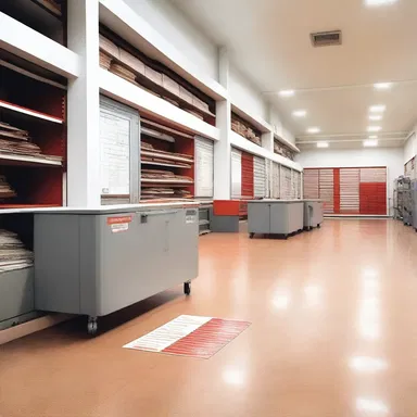 The architect designed a functional and efficient sorting system for the post office, ensuring that the sorter can perform their duties effectively