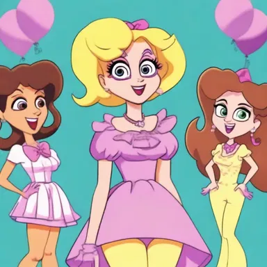 In the animated series, the mischievous character disguised himself in drag to trick his friends, resulting in amusing and entertaining situations.