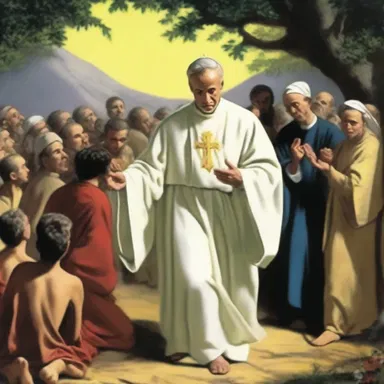 The priest prayed fervently, asking God to drag his followers away from temptation.