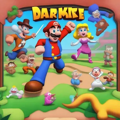 In the video game, players will have to drag the characters on the screen to help them defeat the cartoon villains.
