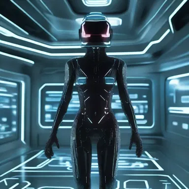 In the futuristic movie, the protagonist used advanced technology to drag holographic icons and access secret files.